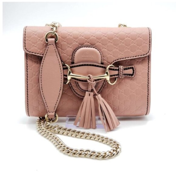 Gucci Handbags - 100% Authentic Gucci  Emily Shoulder Bag 570-101724